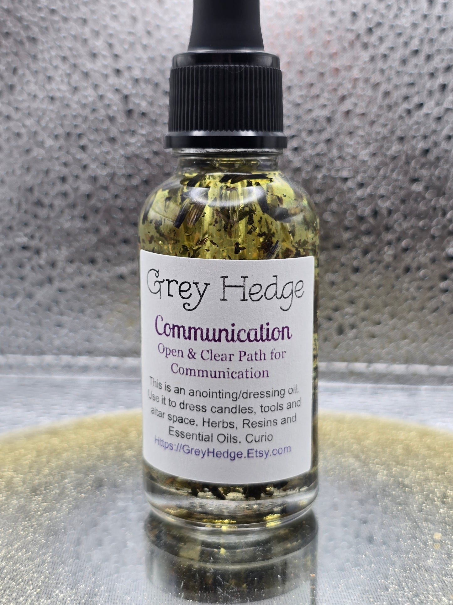 Communication ritual oil
