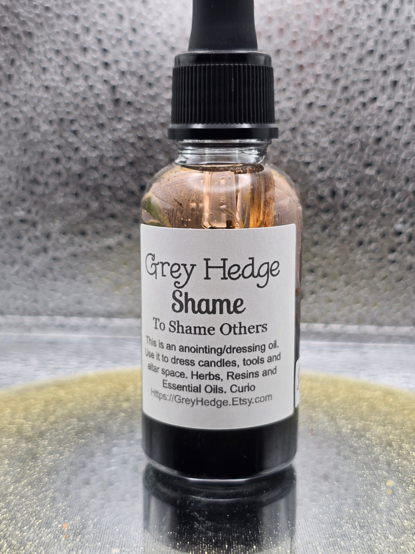 Shame ritual oil