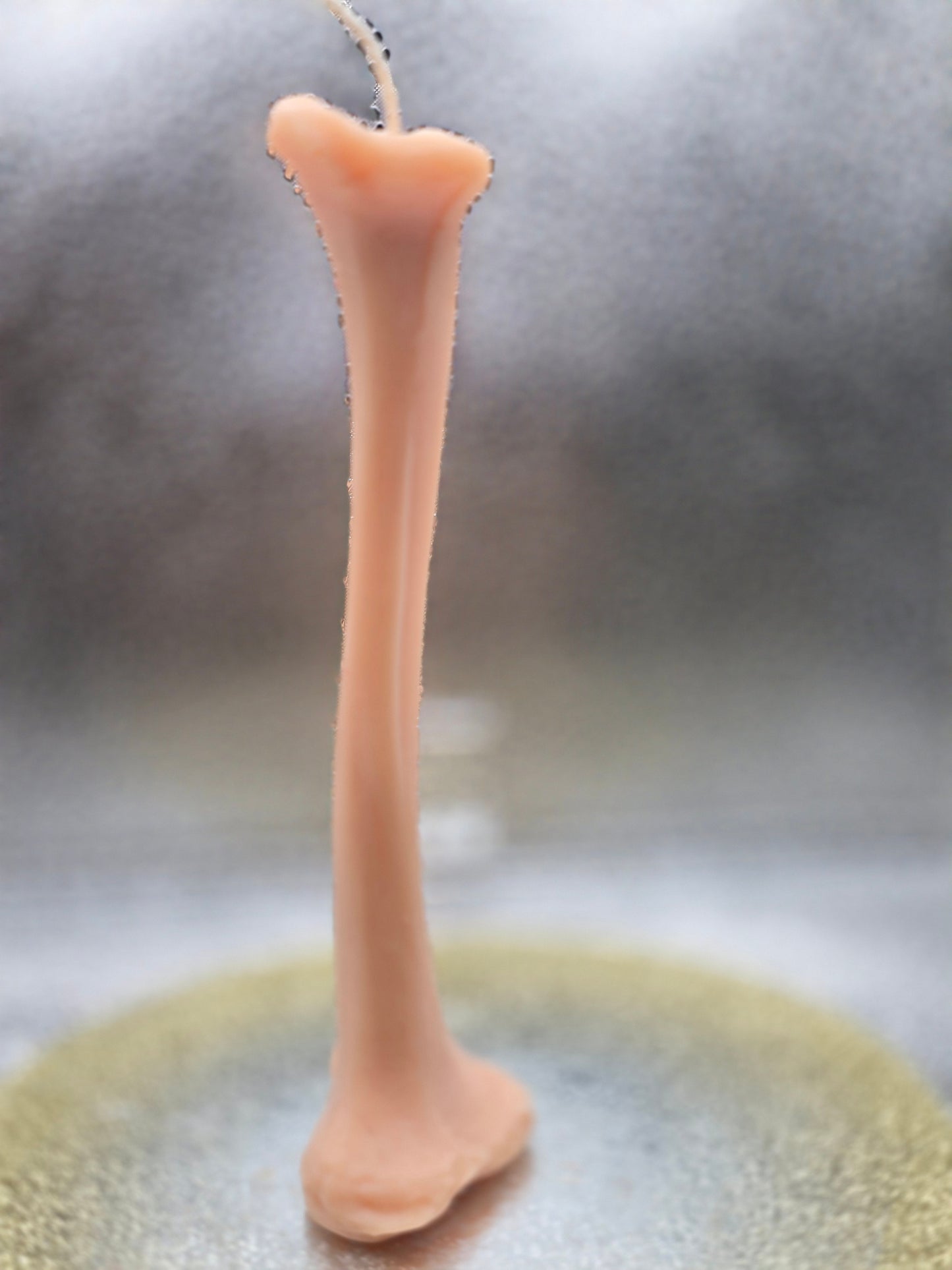Bone Small Candle