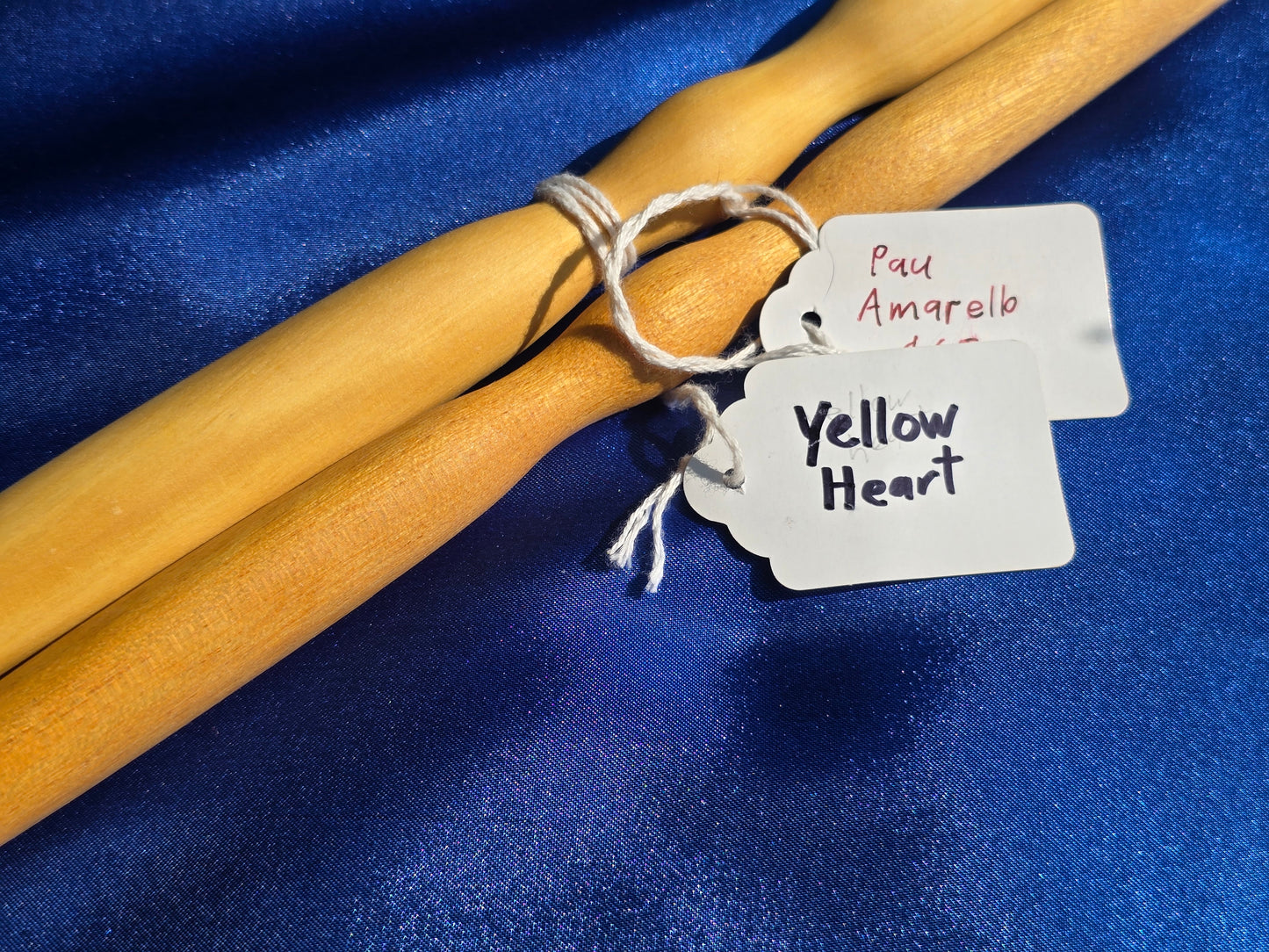 Pau Amarello AKA Yellow Heart Wand Traditional Length