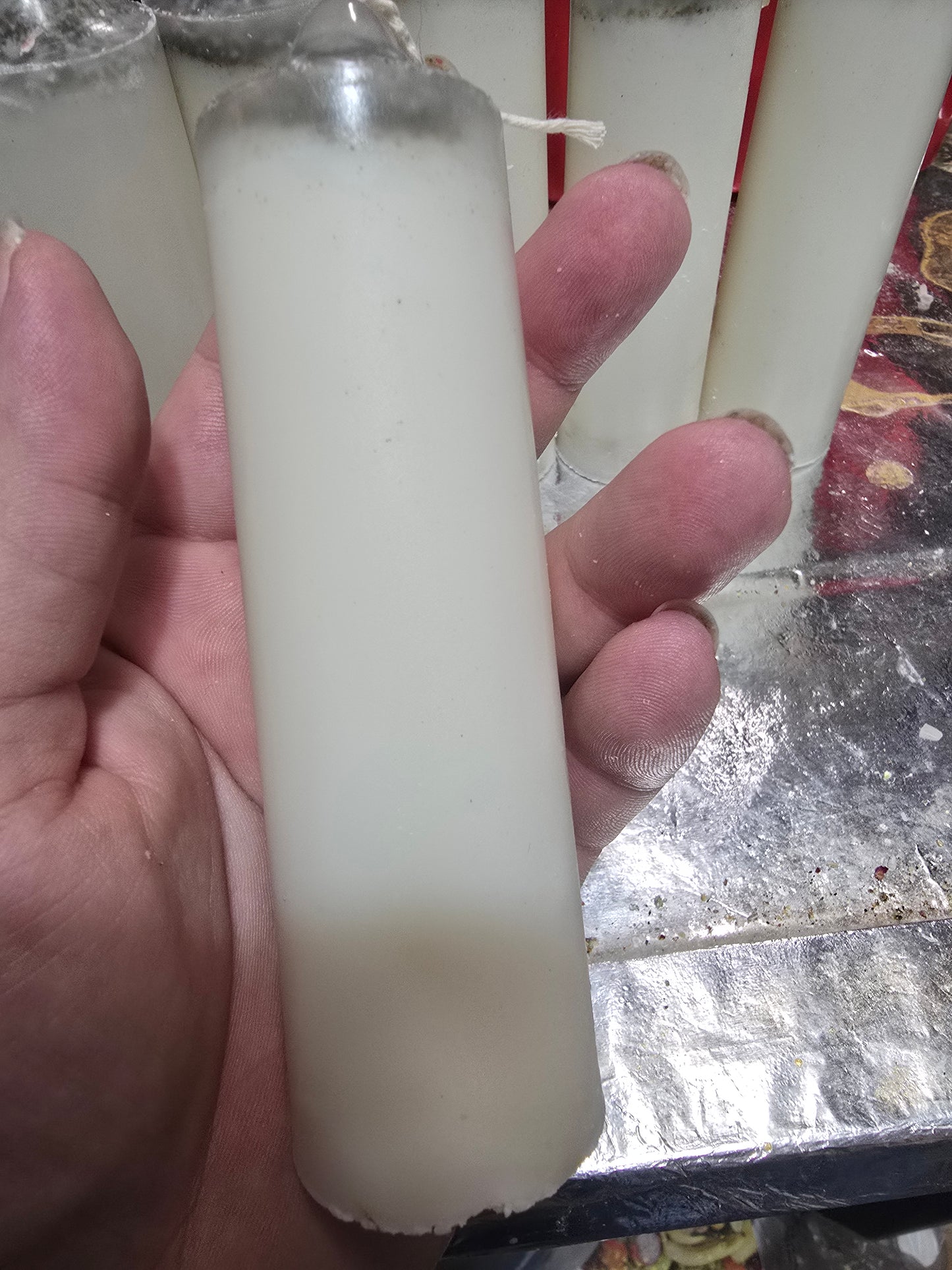 Cleansing ritual candle