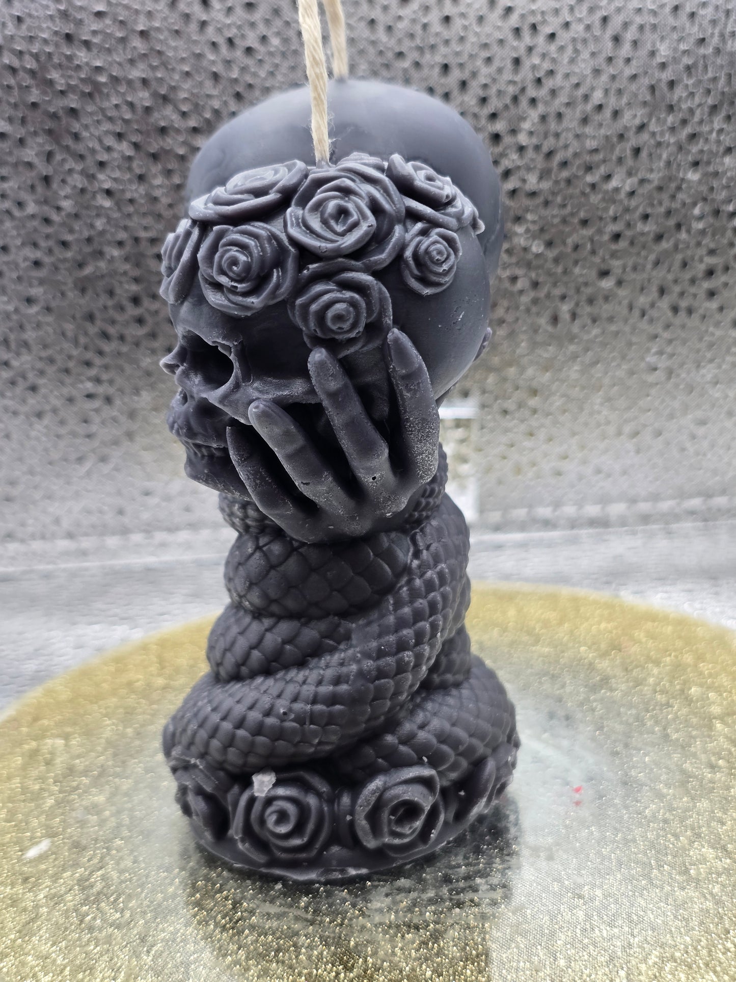Double Skull Candle