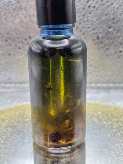 Man Regen ritual oil