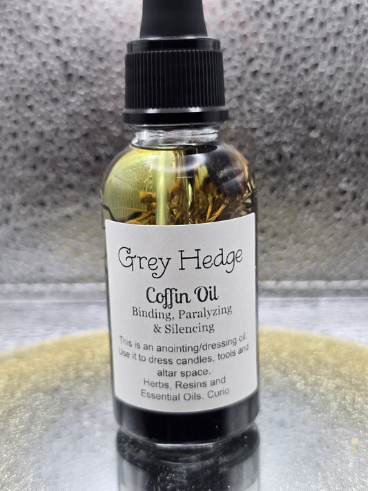 Coffin ritual oil