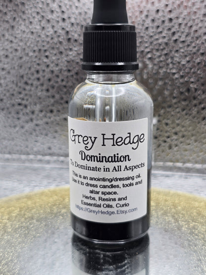 Domination ritual oil