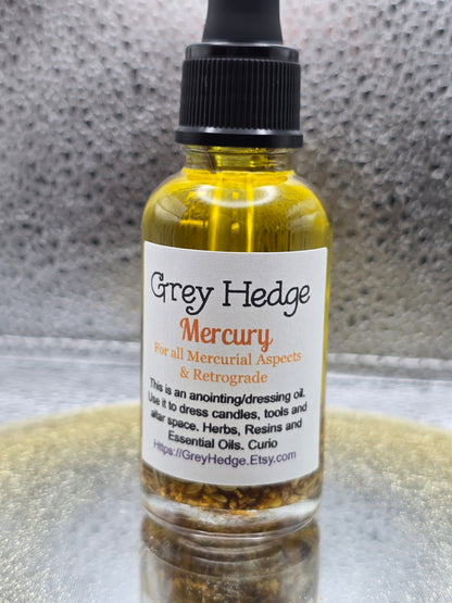 Mercury ritual oil