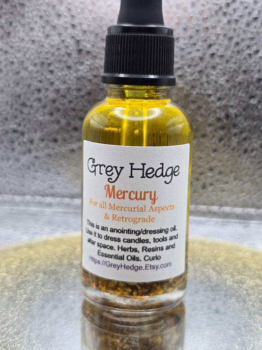 Mercury ritual oil