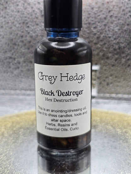 Black Destroyer ritual oil