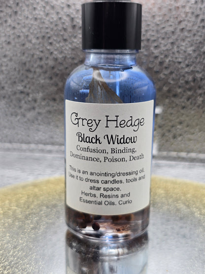 Black widow ritual oil