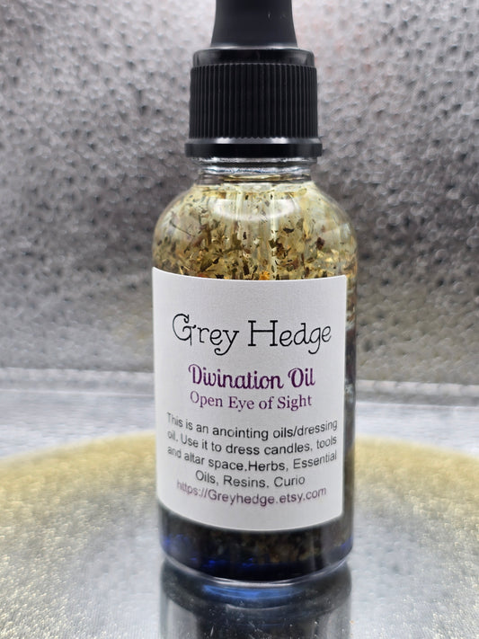 Divination ritual oil