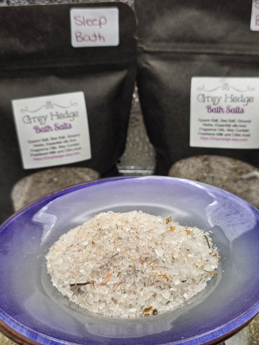 Sleep ritual baths salts