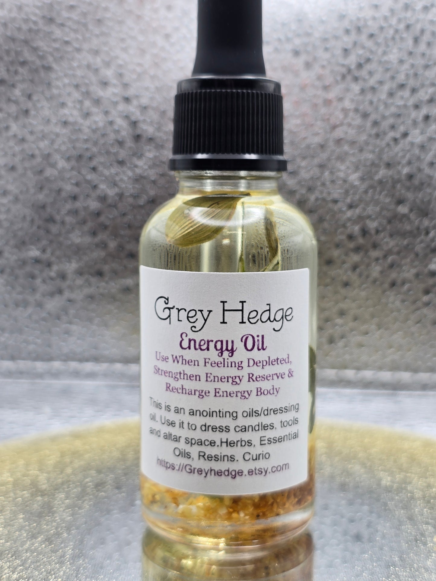 Energy ritual oil