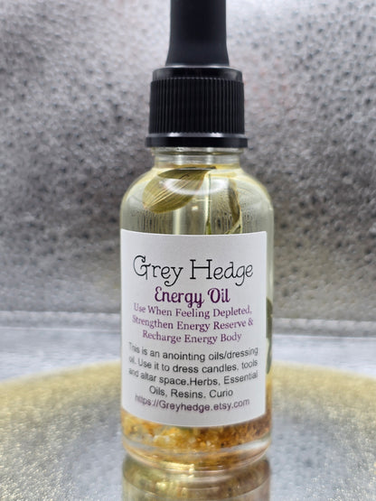 Energy ritual oil