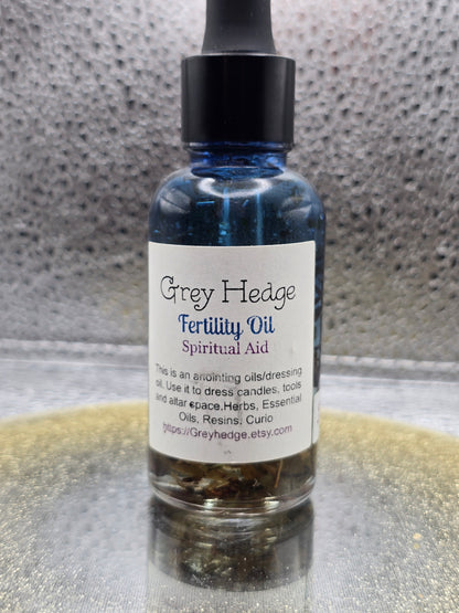 Fertility ritual oil