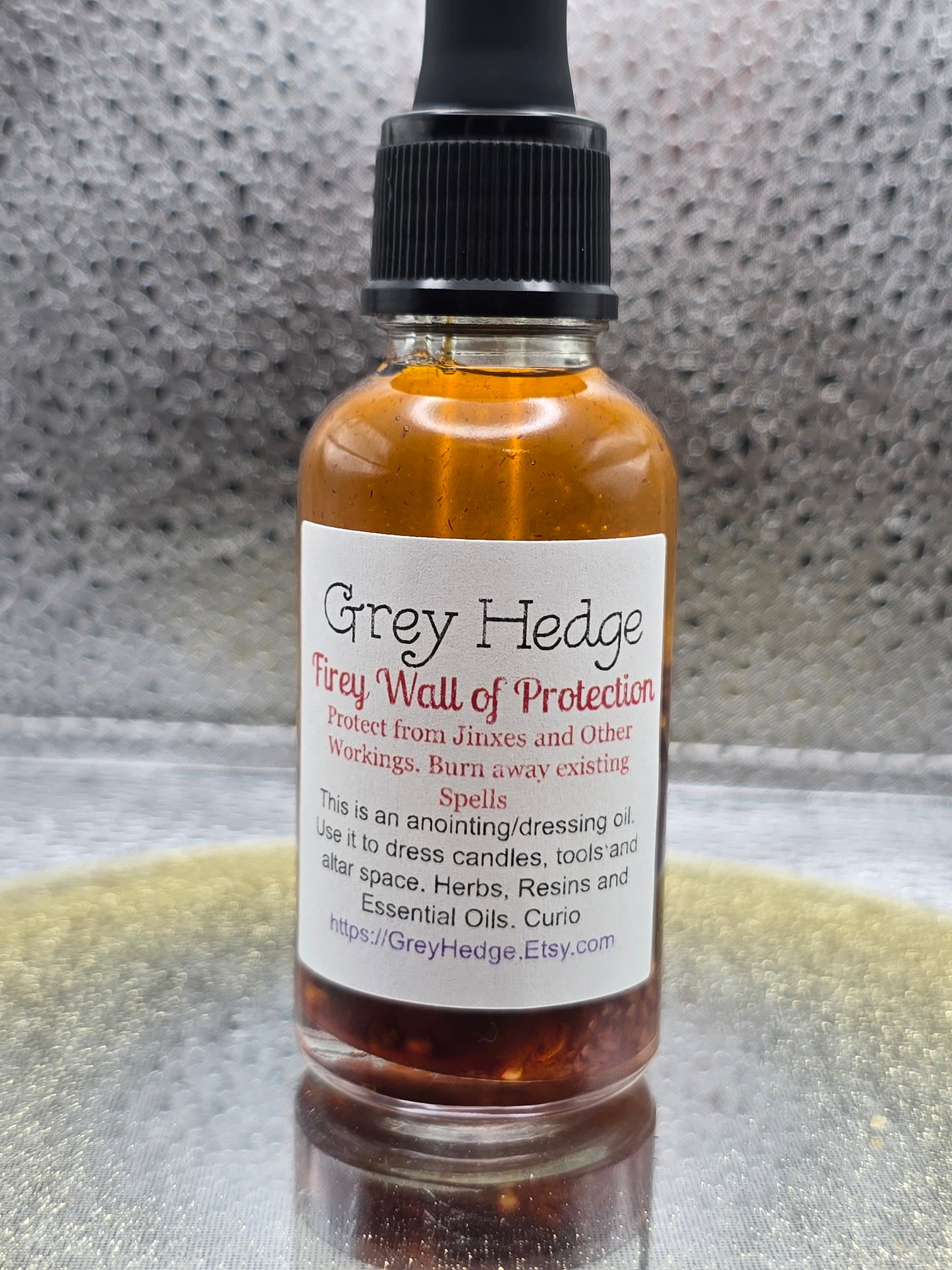 Firey Wall Of Protection ritual oil