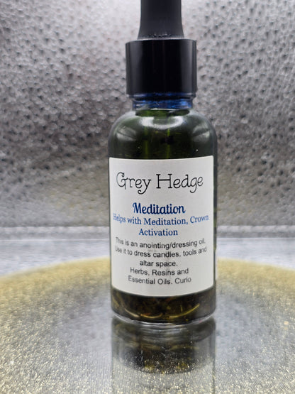 Meditation ritual oil