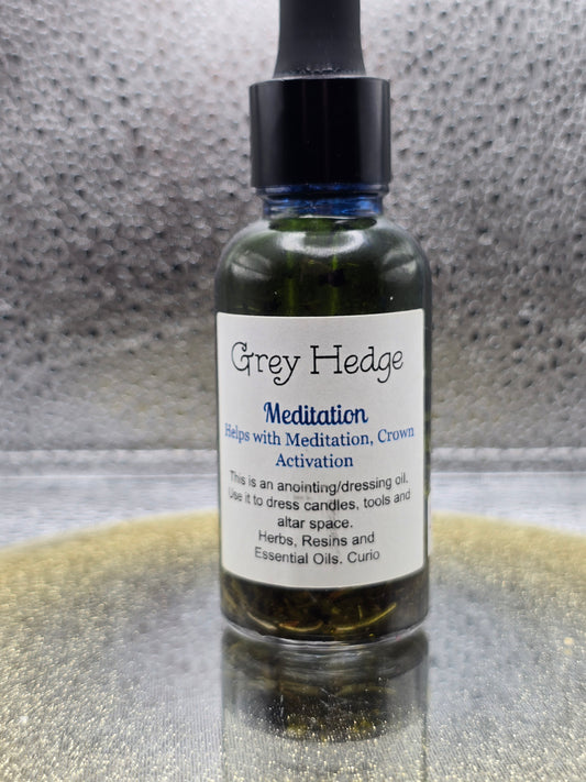 Meditation ritual oil