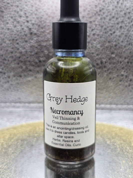 Necromancy ritual oil