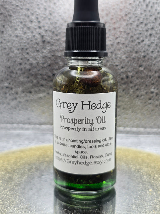 Prosperity ritual oil