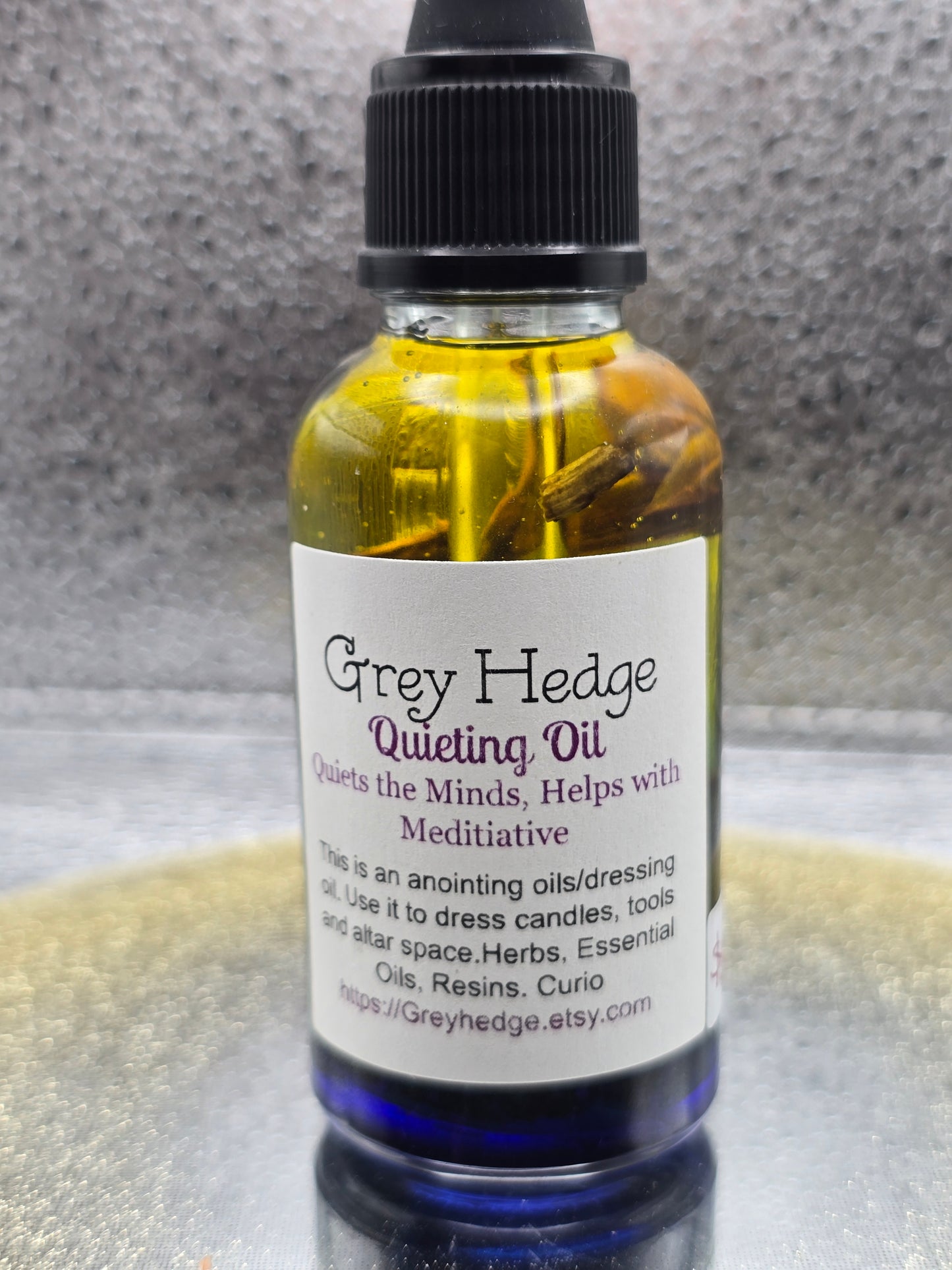Quieting ritual oil