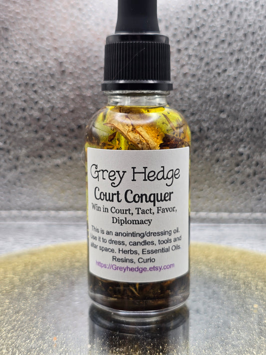 Court Conquer ritual oil