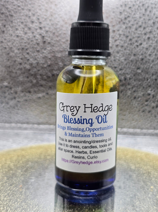 Blessing ritual oil