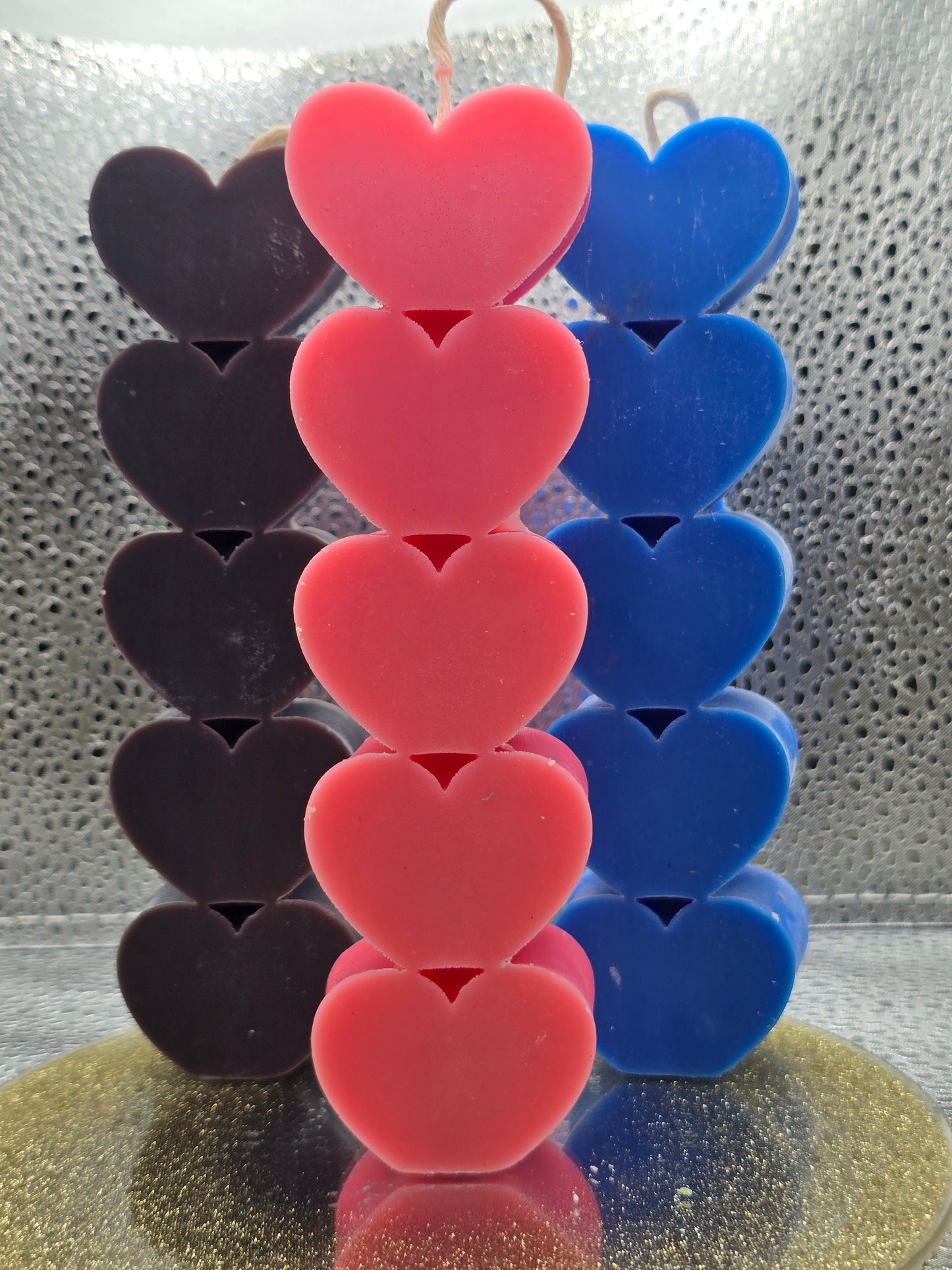 5 Knob\Heart Candle