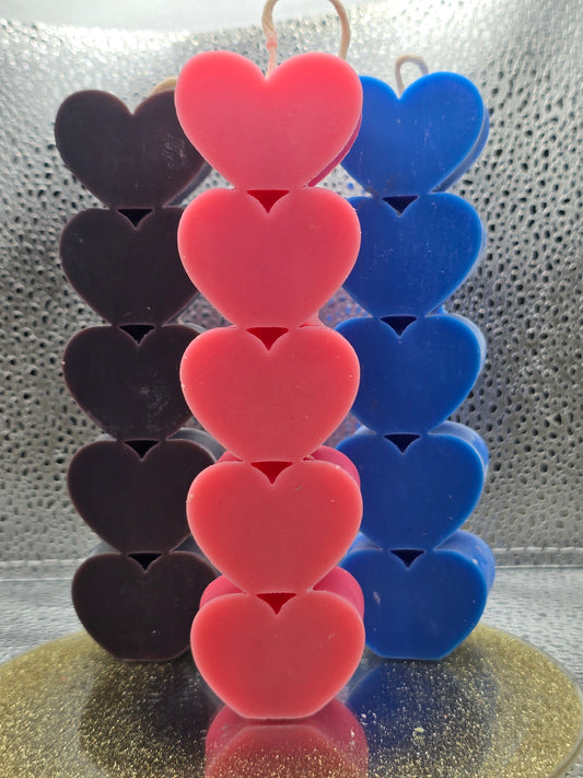 5 Knob\Heart Candle