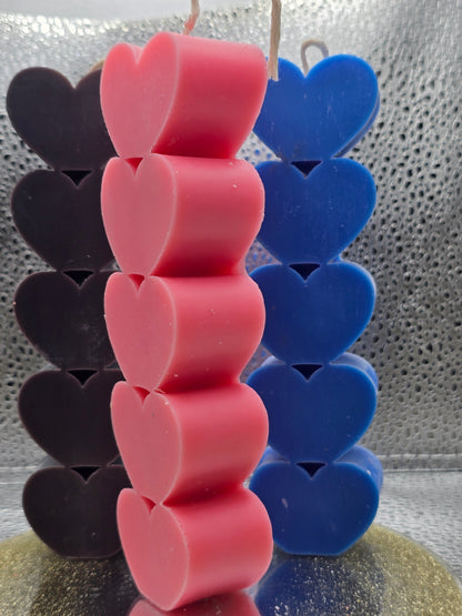 5 Knob\Heart Candle