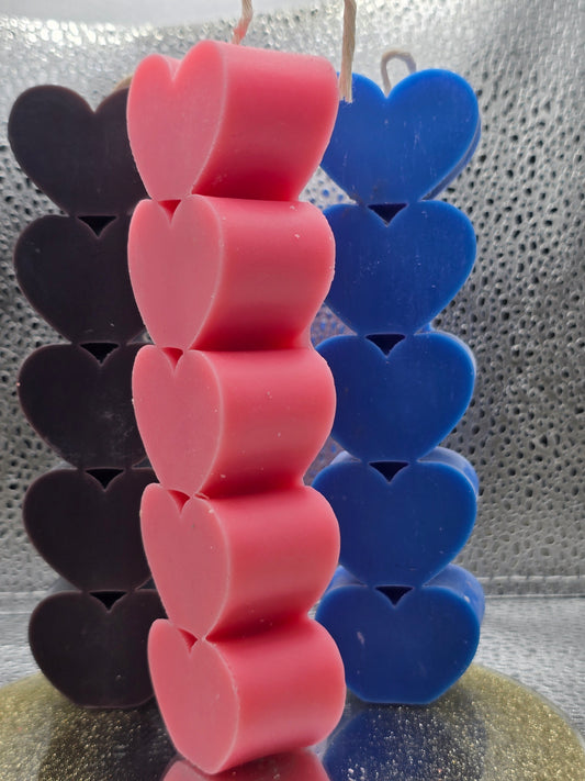 5 Knob\Heart Candle