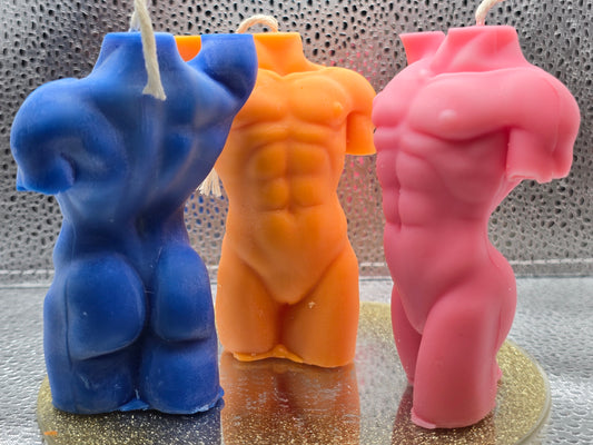 Trans Figural Torso Candle