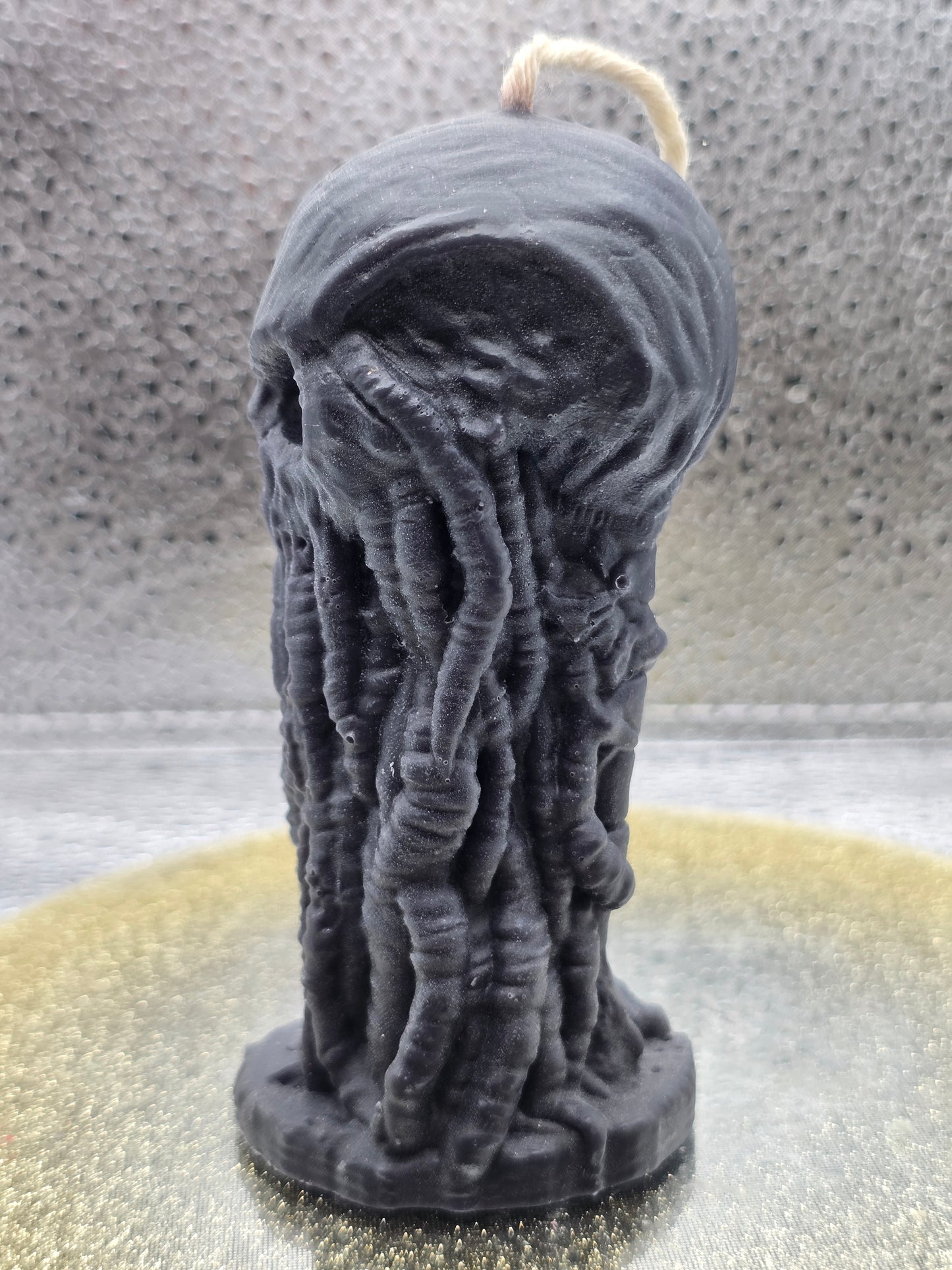 Tentacle Skull Candle