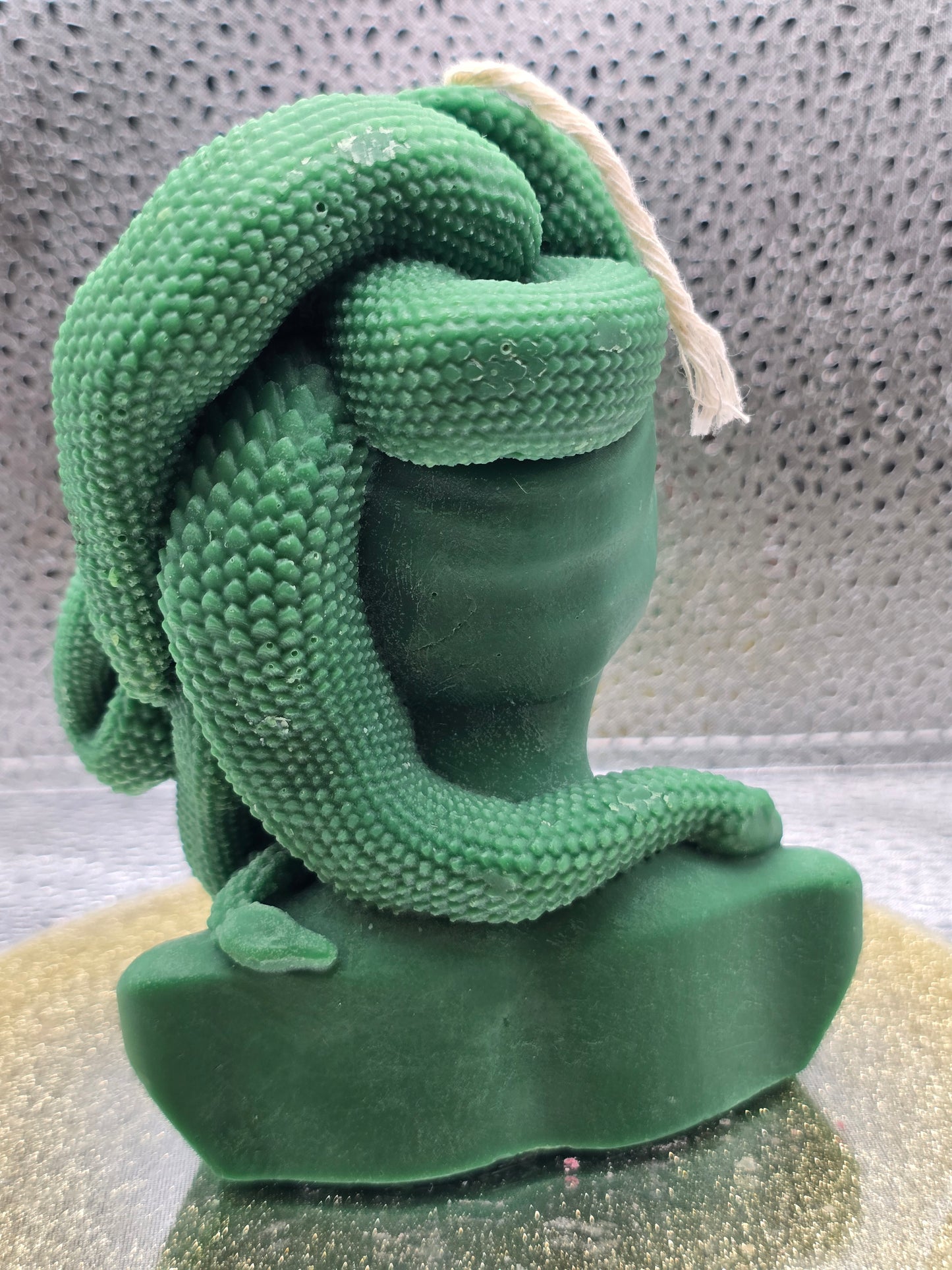 Medusa Bust Candle