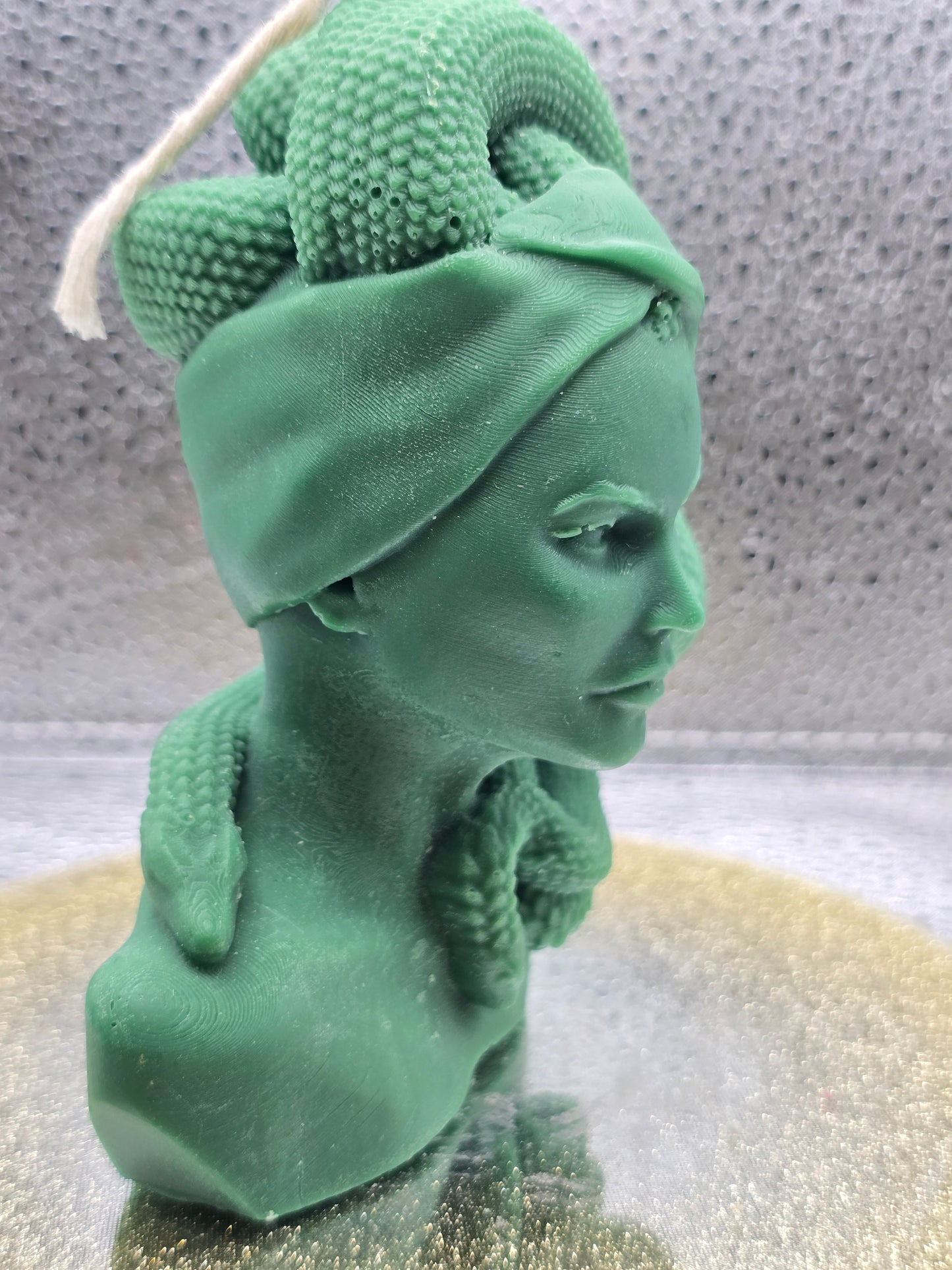 Medusa Bust Candle