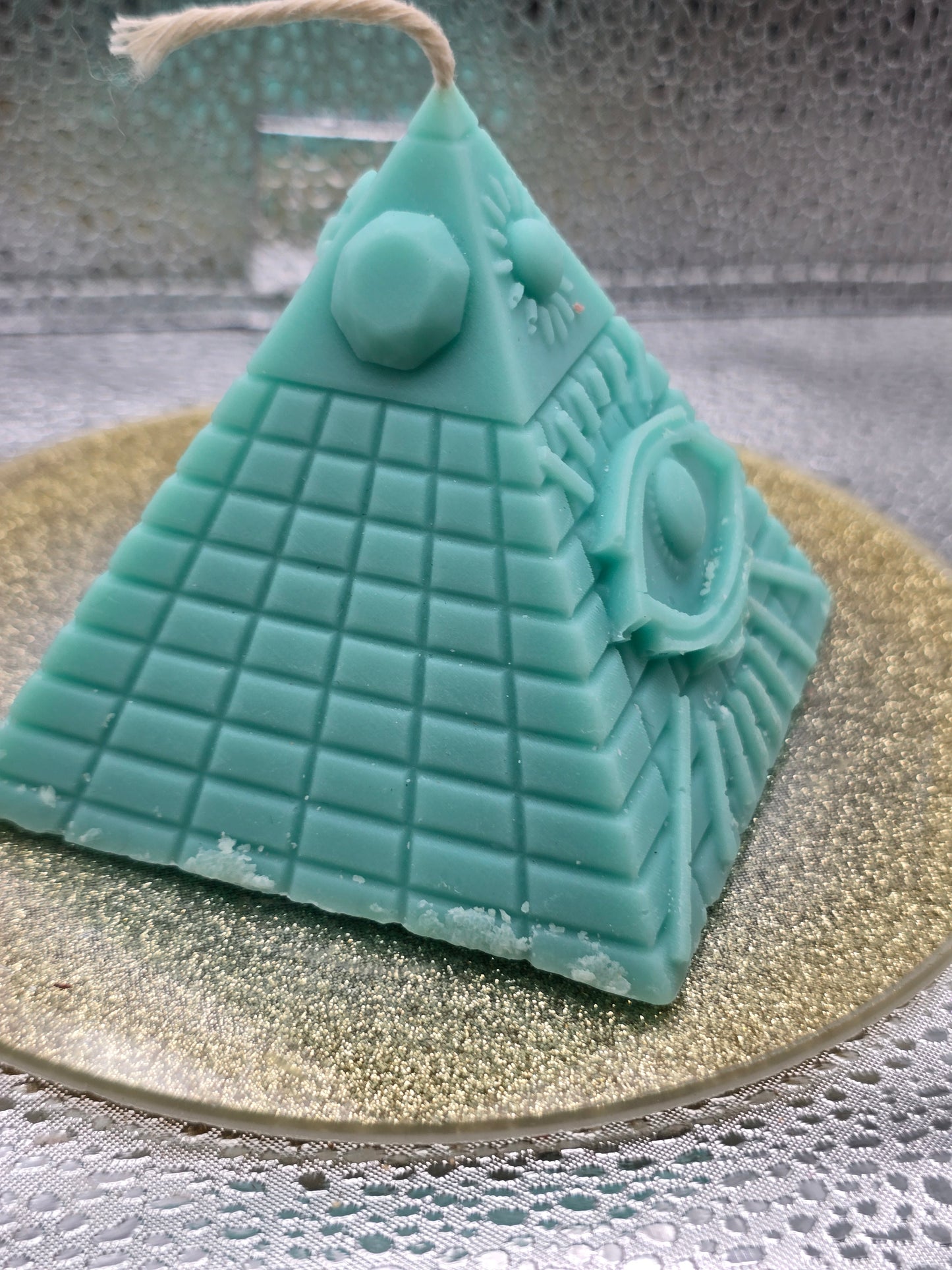 Psychic Eye Pyramid Candle