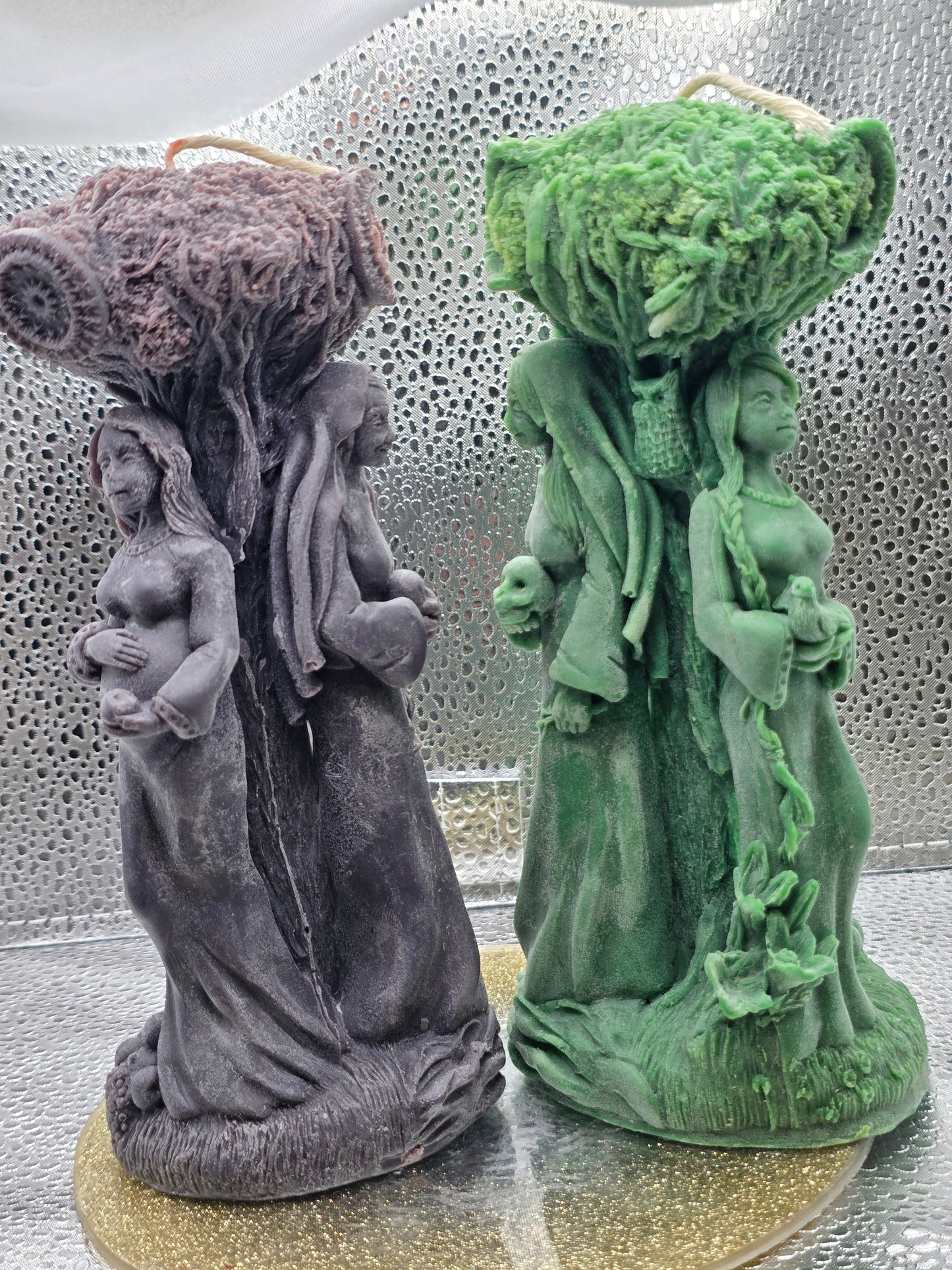 Triple Goddess Candle - Mother Maiden Crone