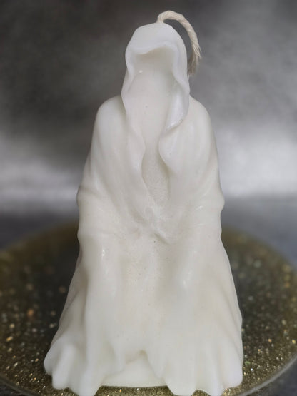 Sitting Reaper - Cloaked Figure Candle