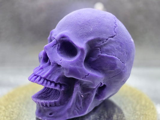 Screaming / Talking Skull Candle