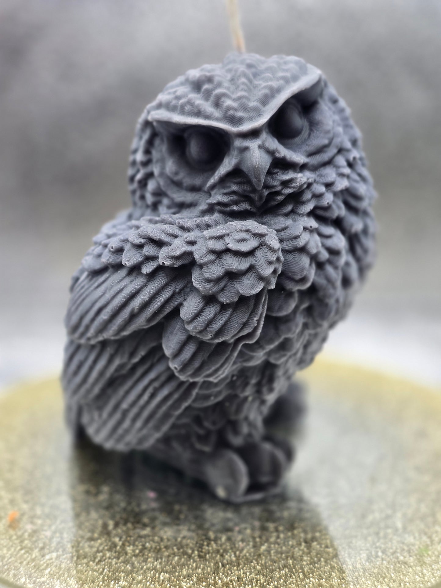 Owl Candle