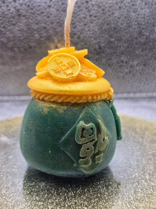 Money Bag Candle