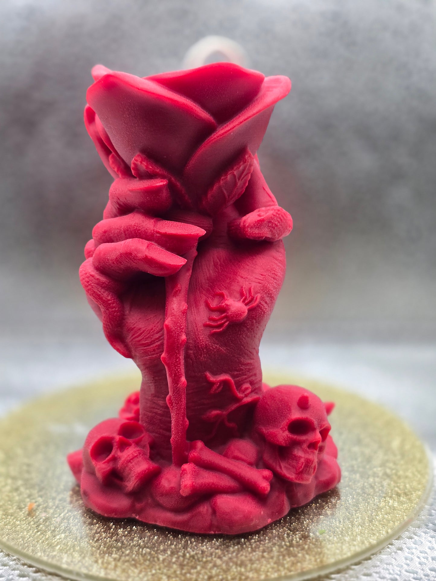 Witch Hand Holding Rose