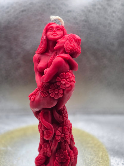 Lovers Woman And Woman Candle