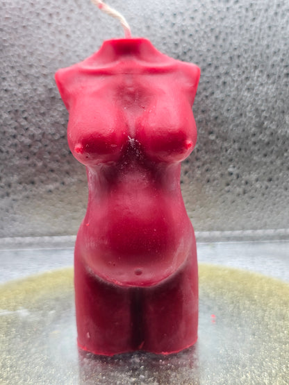Fertility Figural Torso Candle