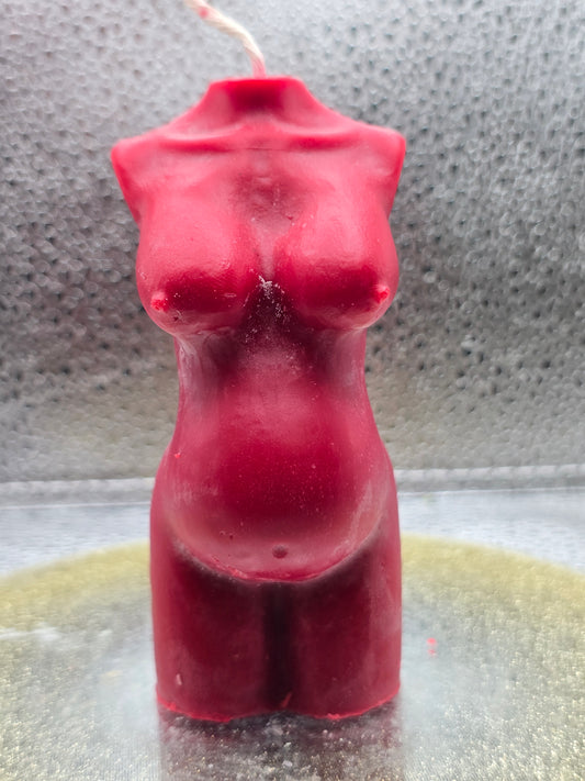 Fertility Figural Torso Candle
