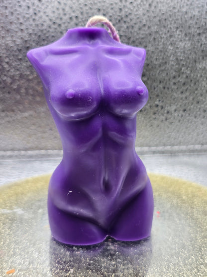 Female Figural Torso Candle