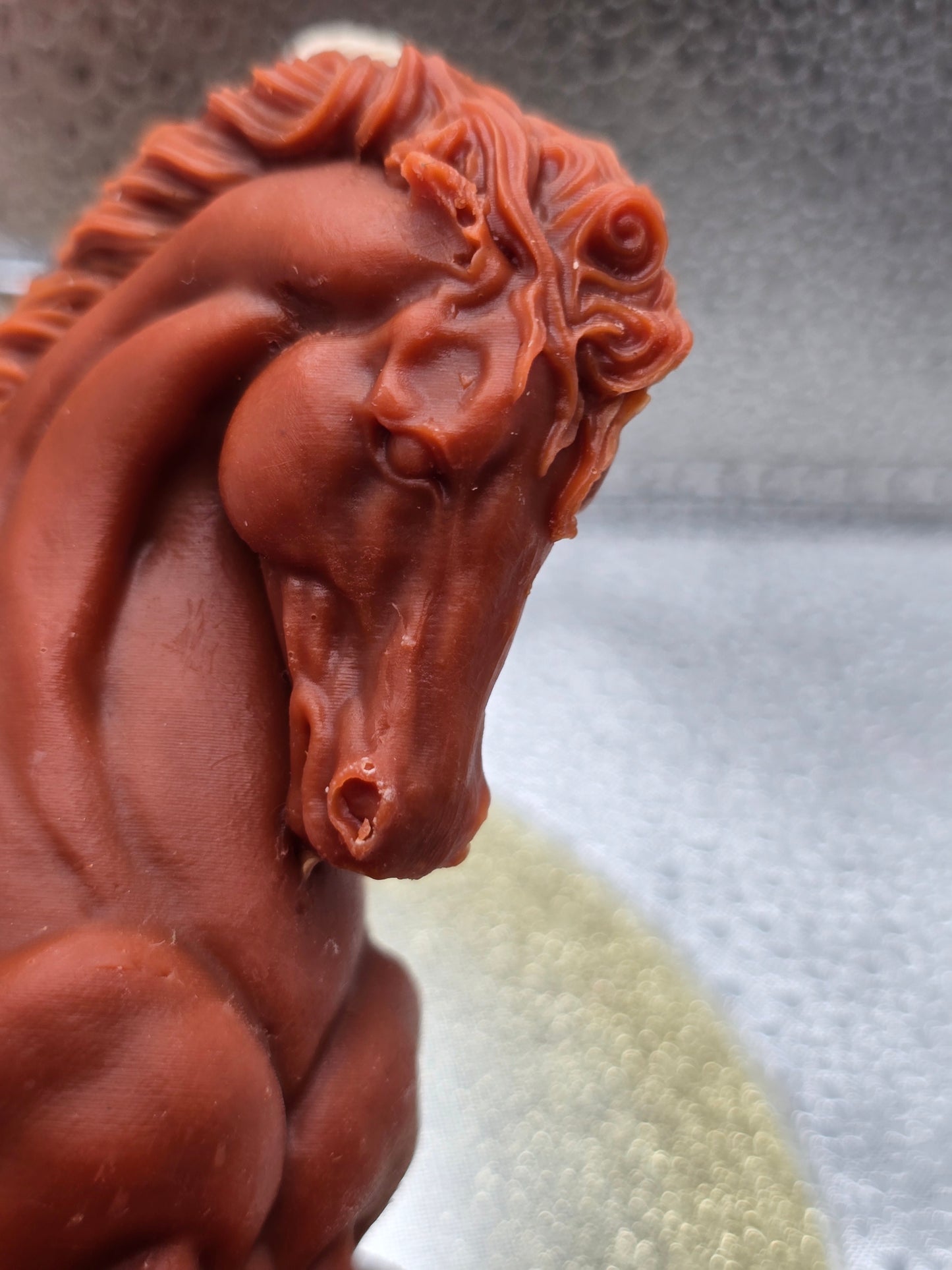 Horse Head Candle