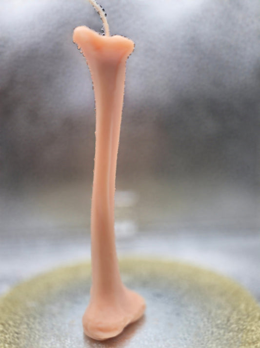 Bone Small Candle