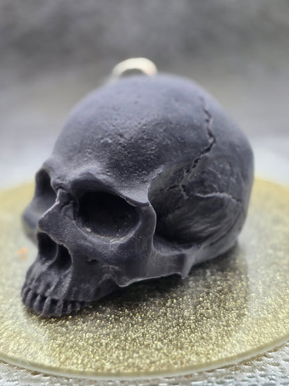 Half Skull Candle