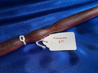 Mahogany Wand Traditional Length