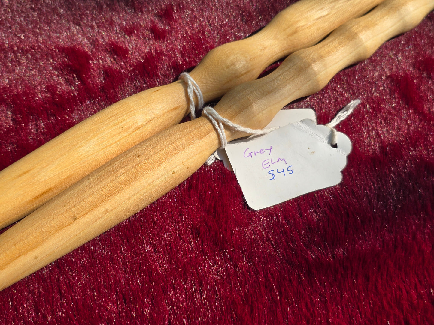 Grey Elm Wand Traditional Length
